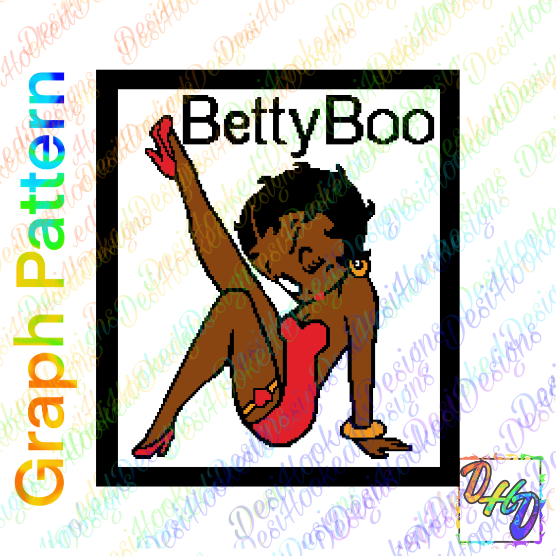 Hey Boo Blanket Crochet Graph