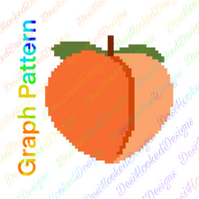 PEACH Crochet Graph Pattern